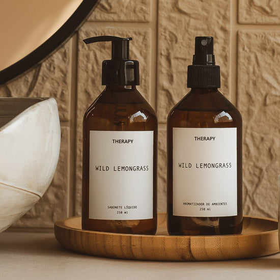 Kit Wild Lemongrass | Sabonete Líquido + Home Spray
